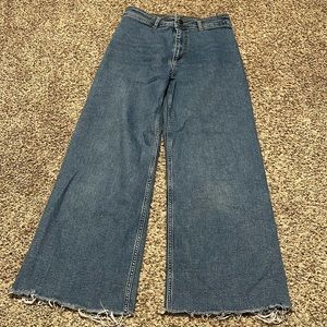 Zara marine straight leg jeans